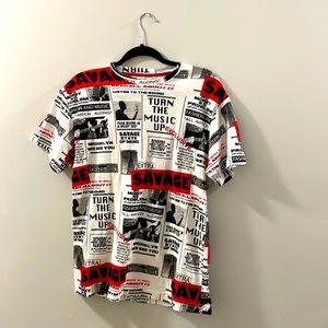 Seven Souls Savage Turn the Music Up Tshirt M